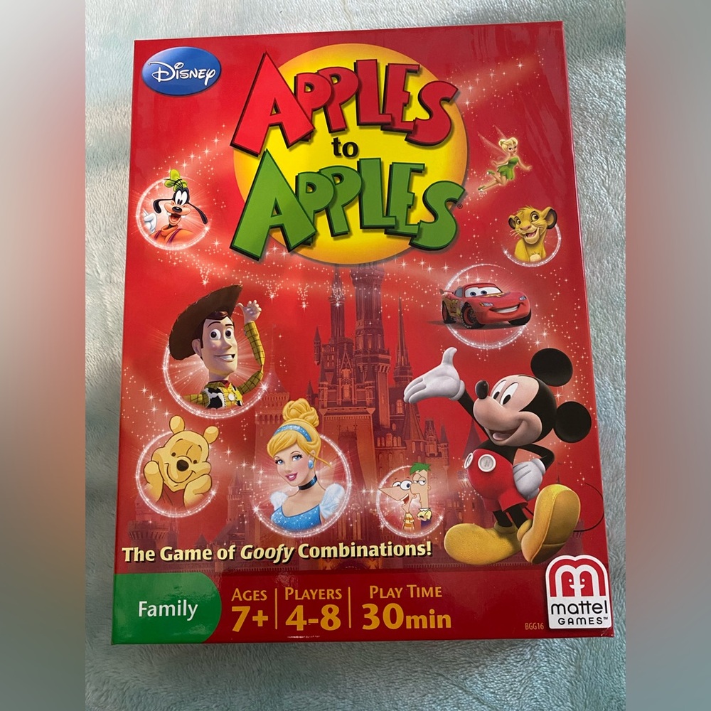 Mattel Apples to Apples Disney Edition - Hard to find